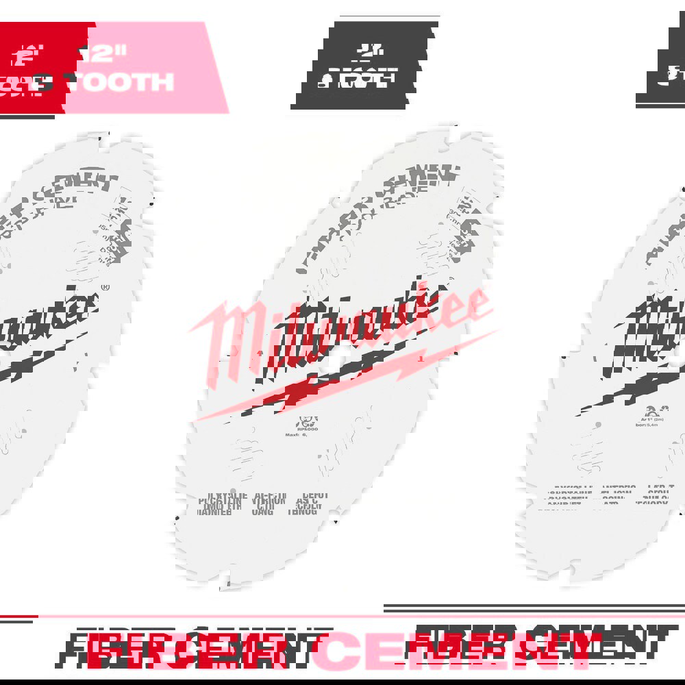 Wet & Dry-Cut Saw Blades; Blade Diameter (Inch): 12 ; Blade Material: Carbide ; Blade Thickness (Decimal Inch): 0.0650 ; Arbor Hole Diameter (Inch): 1 ; Number of Teeth: 8 ; Arbor Style: Round